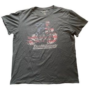 Ralph Lauren Shirt Denim and Supply Motorcycle Tee
